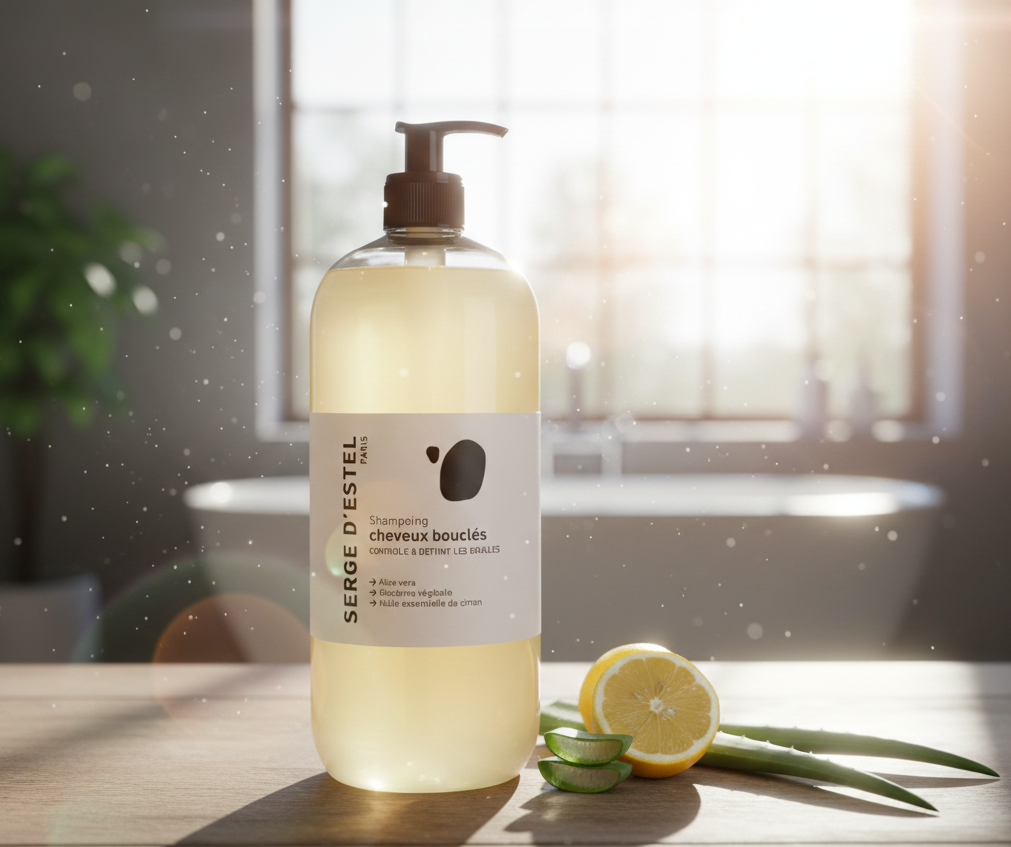 Shampoing Sans Sulfate Cheveux Bouclés 1 litre