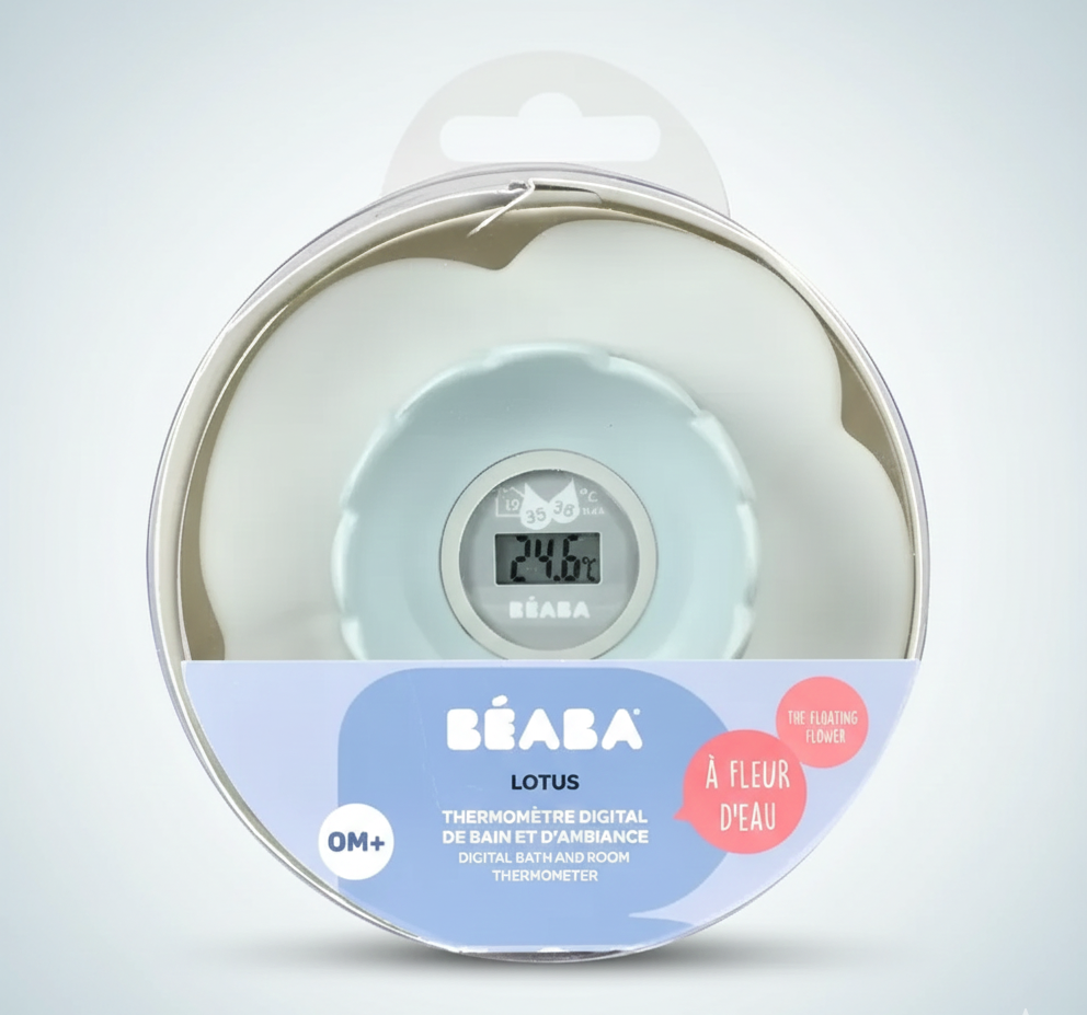 Thermomètre de bain Lotus Bleu vert - BEABA