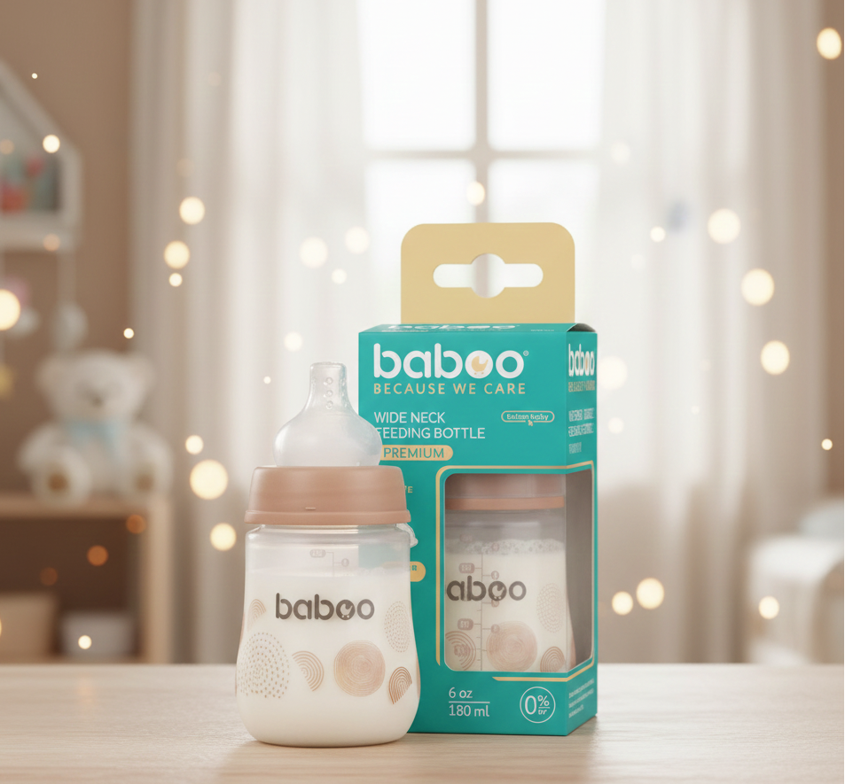 Biberon anti-colique BABOO