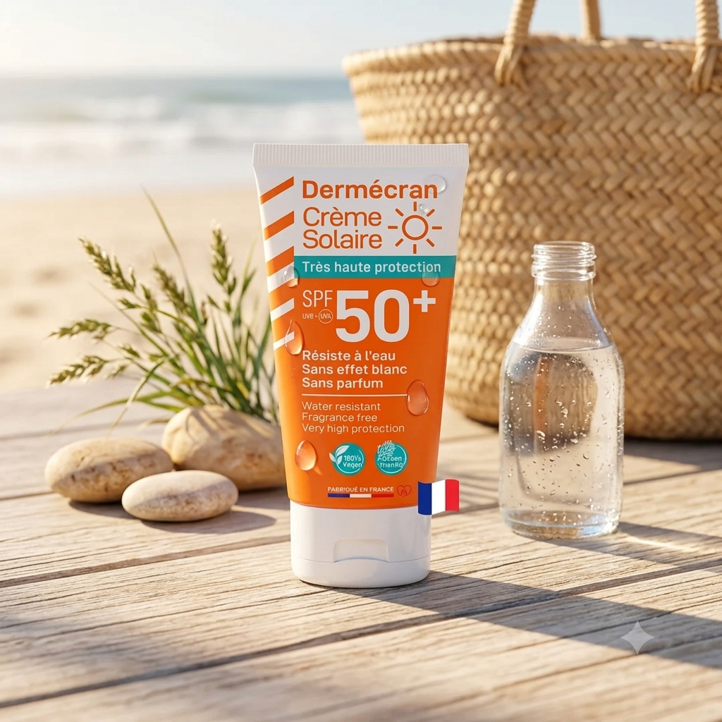 Crème solaireSPF 50+ Vegan et ocean Friendly