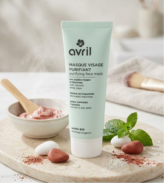 Masque visage purifiant 50ml - Certifié bio