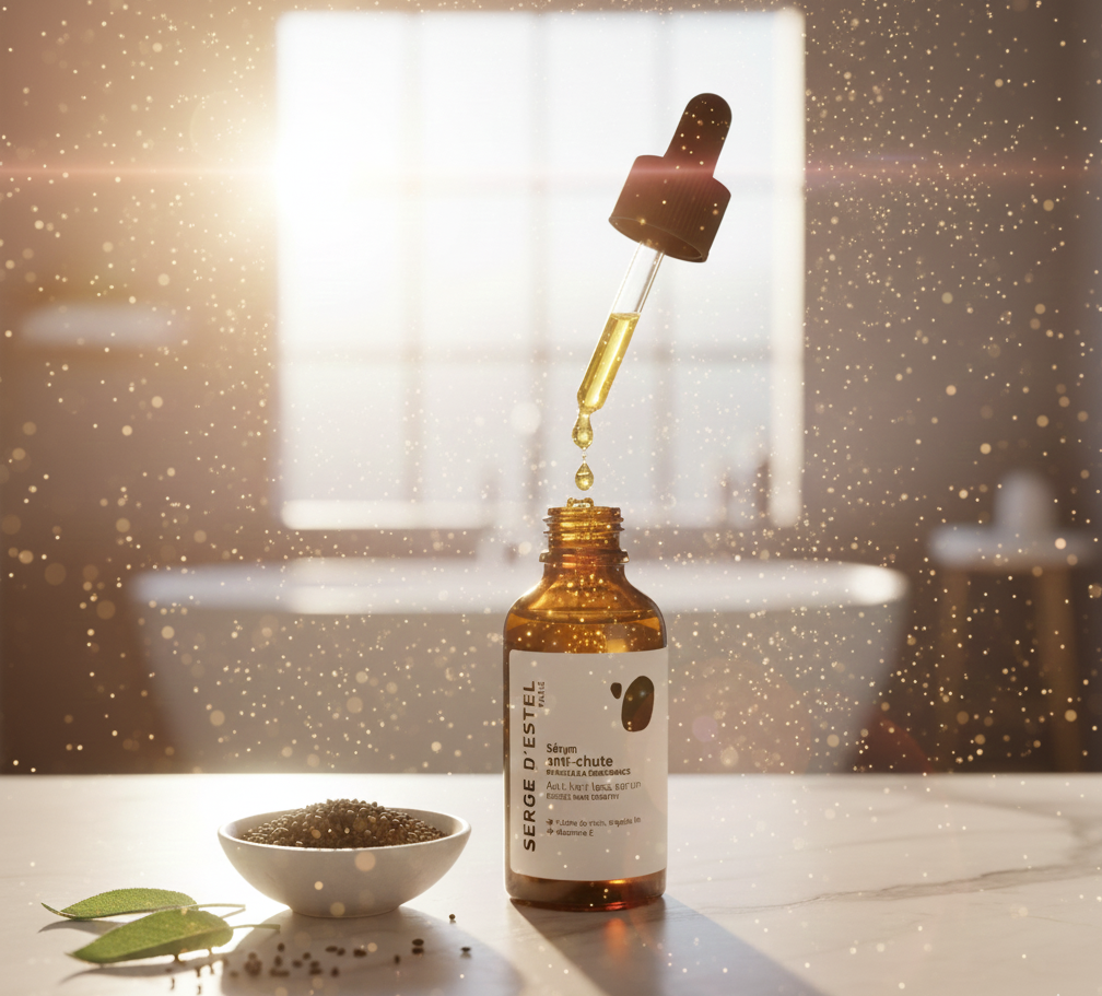 Sérum Croissance du Cheveux- Anti Chute de Cheveux - Huile de Ricin