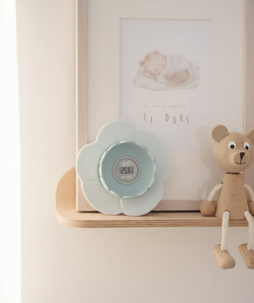 Thermomètre de bain Lotus Bleu vert - BEABA