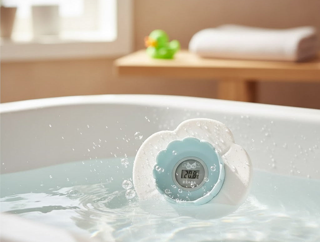 Thermomètre de bain Lotus Bleu vert - BEABA